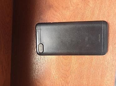 pc hisseleri: Xiaomi Redmi 6A (qara) korpus və ehtiyat hissələri. telefonun ekrani — 1