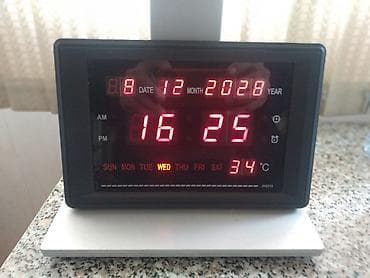 Masaüstü saatlar, Elektron, Arxa işıq