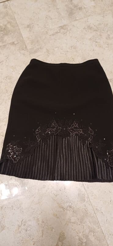 çiçəkli ətəklər: Midi Ətək, Chanel, 2XL — 3