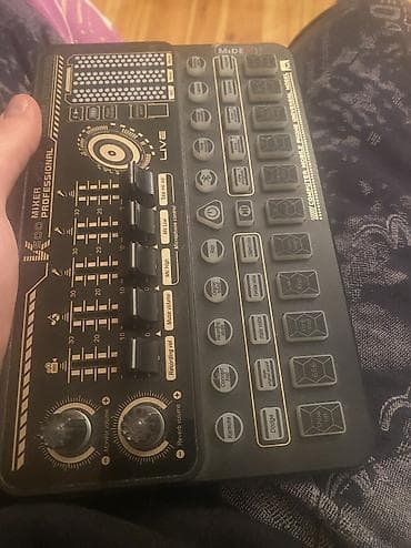 limitsiz internet bakcell: Sk-500 Mobile Ve Pc Üçün Ses kartı prafesyanal studiyo mikseri canlı — 3