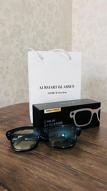 PEJE AI Glasses – ağıllı eynək Xüsusiyyətlər: - 8 MP kamera (qutu