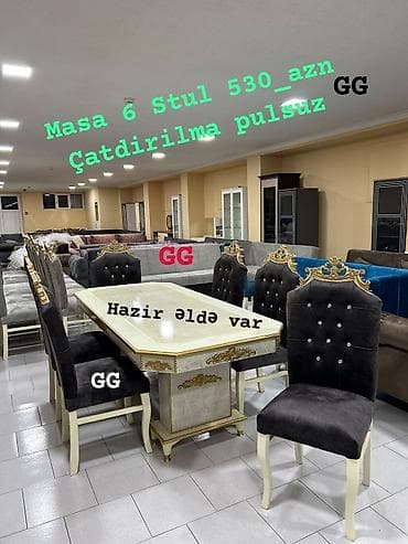 Qonaq otağı üçün, Yeni, 6 stul lalafo.az -da Qonaq otağı üçün, Yeni, 6 stul