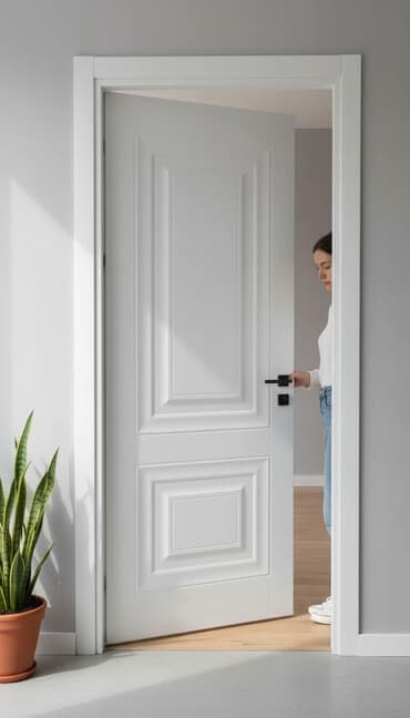 Yeni Otaq qapısı 90x205 sm Çərçivə ilə, Ödənişli çatdırılma, Rayonlara çatdırılma, Pulsuz çatdırılma