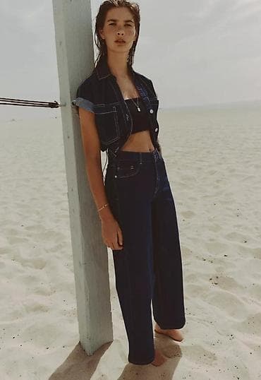stringer alt geyimi: Şalvar, Zara, M, rəng - Mavi — 3