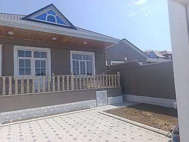 ot toplyan: 3 otaqlı həyət evi - Plan: geniş dəhliz, 2 yataq otağı, qonaq otağı — 3