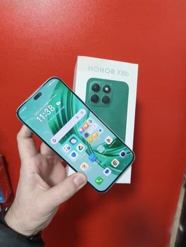 honor наушники: Honor X8b, 256 ГБ, цвет - Серый — 1