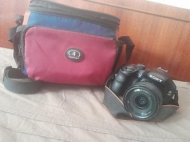 sony: Sony Alpha seriyalı rəqəmsal fotoaparat + Tamrac çiyin çantası - — 1