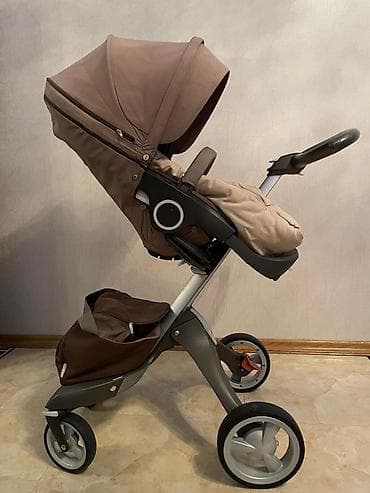 Stokke Xplory uşaq arabası – qəhvəyi rəng Xüsusiyyətlər: - Yüksək — 1