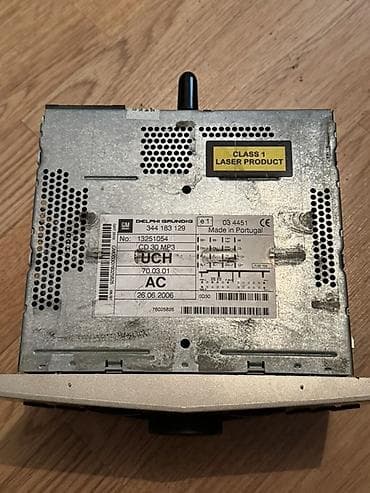 avto elektirik: Opel CD 30 MP3 avtomobil maqnitofonu - Model: CD 30 MP3 (Delphi — 3
