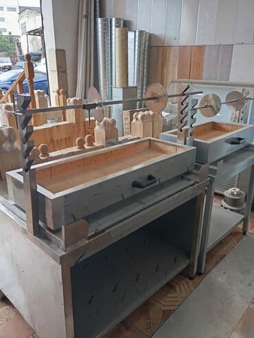 dönər aparatı qiyməti: Manqal, köz dönəri, 5 gözlü — 12