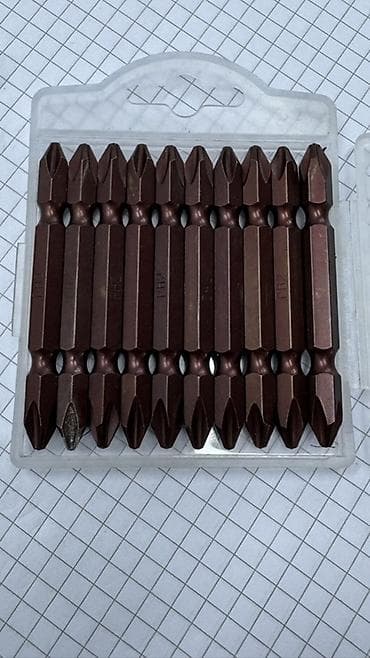 sverlo dəsti: PH2 x 65 mm ikitərəfli ucluq dəsti - Tip: Phillips PH2 ucluq - Ölçü — 2