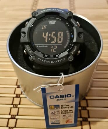 Yeni, Qol saatı, Casio, rəng - Qara