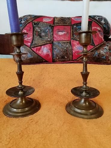 Məhsul: Misin/Brass şamdan dəsti. Antik Giymet 1 aiddir. Договорная