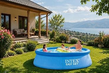 Elektron Nasos Hediyye. Intex 3.05 × 0.76 m şişmə hovuz 🌊 Yay — 1