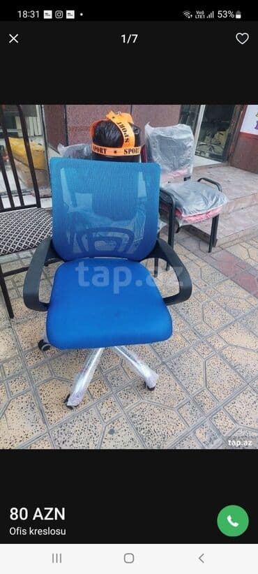 офисные кресла: Kireslolar magazadan satiwi bir bawa catrlma var reg secimi var unvan — 3