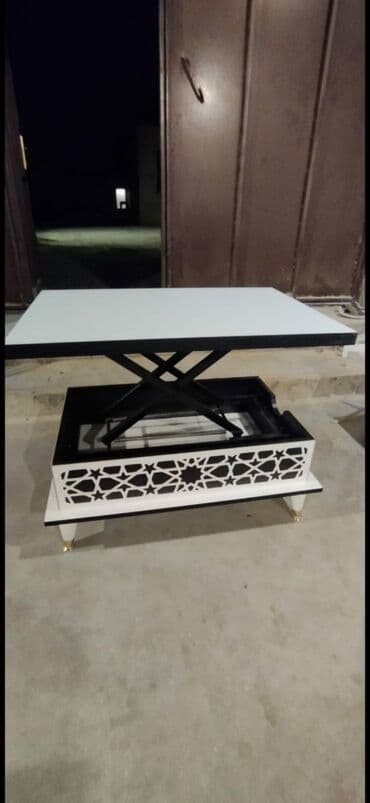 столешница для стола на заказ: Журнальный стол, Новый, Нераскладной, Ламинат, Прямоугольный стол — 8