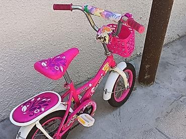 format velosiped: Uşaq velosipedi – LADA SPORT, çəhrayı rəngli, bəzəkli dizayn. Çox az — 1