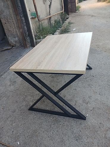 ev gulleri ve adlari: Yeni, Dördbucaq masa, Açılmayan, Skameykalar ilə, Metal, Azərbaycan — 4
