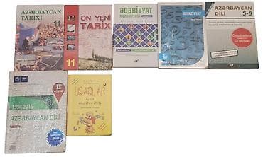 Учебная литература: Məktəb və abituriyent hazırlığı üçün müxtəlif dərslik və test — 2