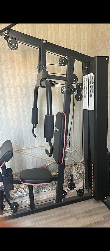 трехколесный велосипед с ручкой: LifePower çoxfunksiyalı ev trenajoru - Çəki bloku: pinlə seçilən 1–10 — 4