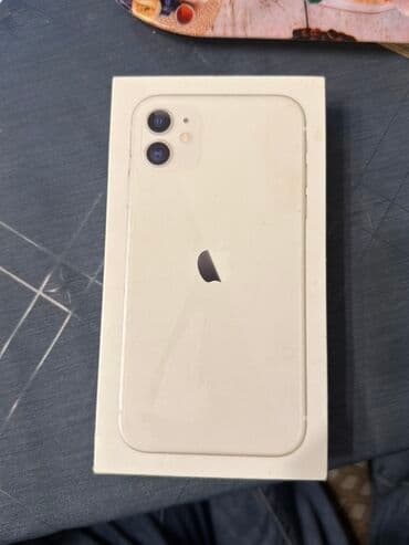 11 kabro: IPhone 11, 128 GB, Ağ, Face ID — 7