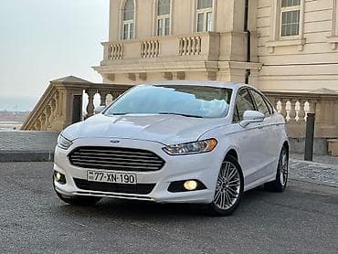 dinamo ford focus: Ford Fusion sedan – ağ rəng, 4 qapı, ön ötürücülü. Xüsusiyyətlər: - — 2