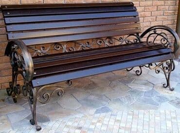скамейка для прихожей: Metal EN MMC olaraq istədiyiniz forma və ölçüde demir işlerinin — 12