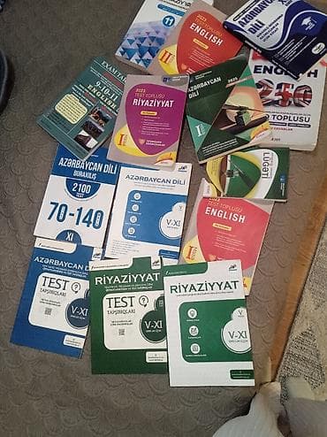 Книги и журналы: Abituriyent və məktəblilər üçün dərs və test vəsaitləri dəsti içərisi — 5