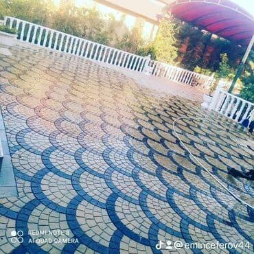 duz corek: Tamet döşəmə xidməti – dekorativ beton/daş təməli ilə həyət və giriş — 41