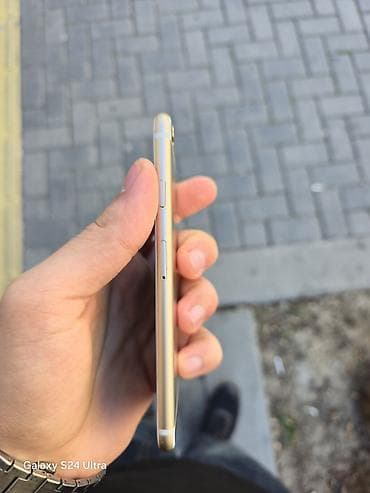 apple iphone 7: IPhone 6s, 16 GB, Qızılı, Barmaq izi — 6