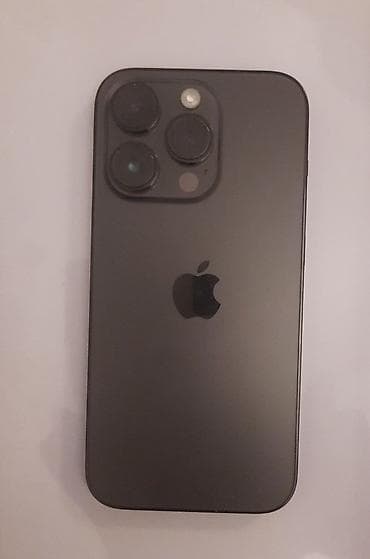 data nömrə: IPhone 14 Pro, 128 GB, Black Titanium, Simsiz şarj, Face ID — 4