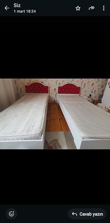 tumsuz nar: Qız üçün, İşlənmiş, 2 təknəfərlik çarpayı — 3