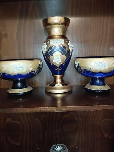 Vaza dəsti, Bogem şüşəsi lalafo.az -da Vaza dəsti, Bogem şüşəsi