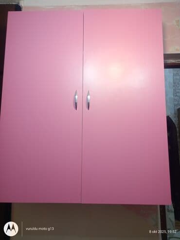 Qız üçün, 2 qapılı, Açılan, Düz dolab