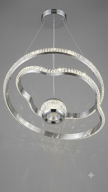 işıq bloku: Led Çılçıraq, 4 və daha çox lampa, Metal — 4