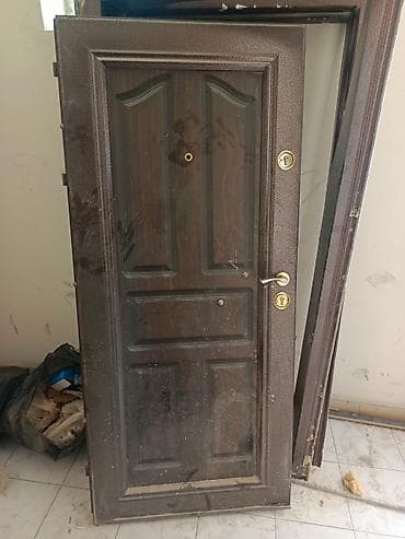 pul seyfi: Metal giriş qapısı – komplekt - Material: gücləndirilmiş metal — 4