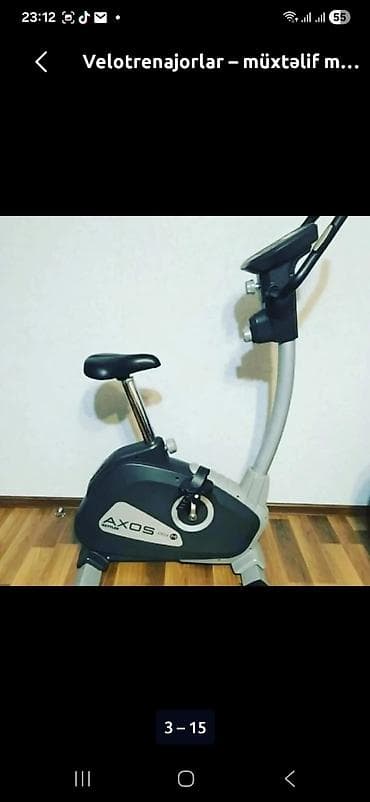 Kettler AXOS Cycle M velotrenajor - Kondisionerləşdirilmiş kardio — 1
