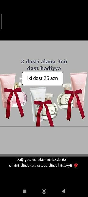 ev ucun ətirlər: Kosmetik dəst, Faberlic, >10 məhsul, Yeni, Ünvandan götürmə, Pulsuz çatdırılma, Ödənişli çatdırılma — 9