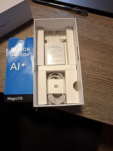 nintendo 3 ds: Honor 400 Lite, 256 GB, rəng - Mavi, Sənədlərlə — 3