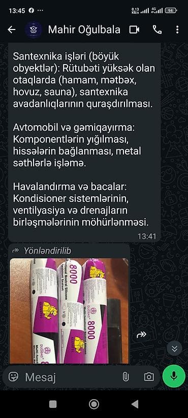şuşe qapi: DUOBAO 8000 – çoxfunksiyalı neytral silikon mastik (GLUVATEC — 3