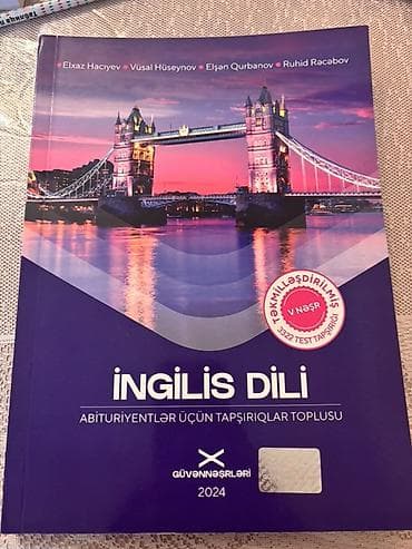 ingilis dili test kitabı: Məhsul: “İngilis dili – Abituriyentlər üçün tapşırıqlar toplusu” — 1