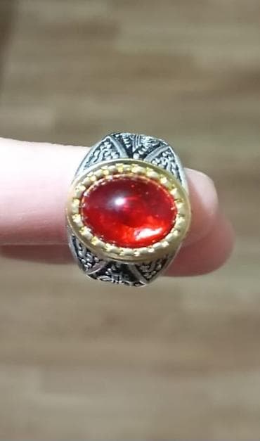 yaşıl əqiq daşı: Üzük — 5