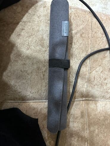 фен с вращающейся щеткой: Philips saç düzləndiricisi – mat qara dizayn, nazik və yüngül korpus — 3