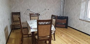 balakende satilan evler: Kirayə mənzil – 2 otaqlı, təmirli Xüsusiyyətlər: - Geniş zal və yataq — 9