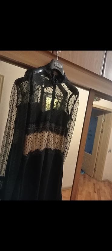 stringer alt geyimi: Tulum, Zara, M, L, XL, rəng - Qara — 2