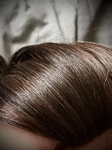 elfbar satisi: Tebiii sac satiram 100qr 75-sm kraskasiz rengi kaştan rengdi.sac — 3