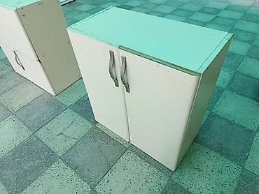 merbex masa: Ağ rəngli ikitərəfli dolab 65 x 30 - Material: laminat/LDSP - Rəng — 2