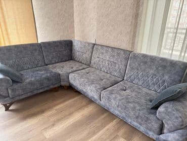 xəzər mebel: Künc divan, Açılmayan — 2