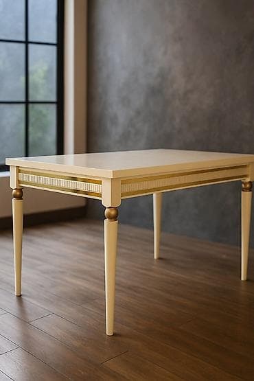 130x80 masa: Düz masa, Kəpənək, Parlaq laminat, Azərbaycan, Zəmanətli, Kredit yoxdur — 10