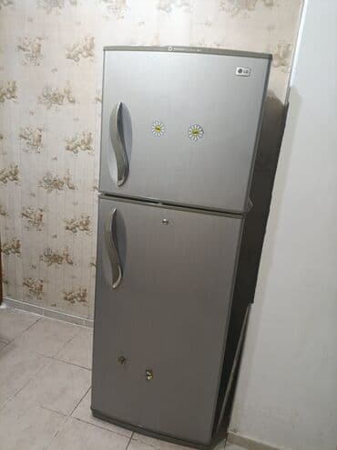 Mikserlər: 2 qapılı LG Soyuducu Satılır, rəng - Gümüşü — 1